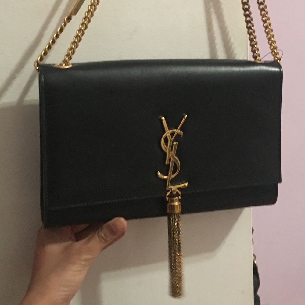 YSL clutch golden chain crossbody - Picture 6 of 7